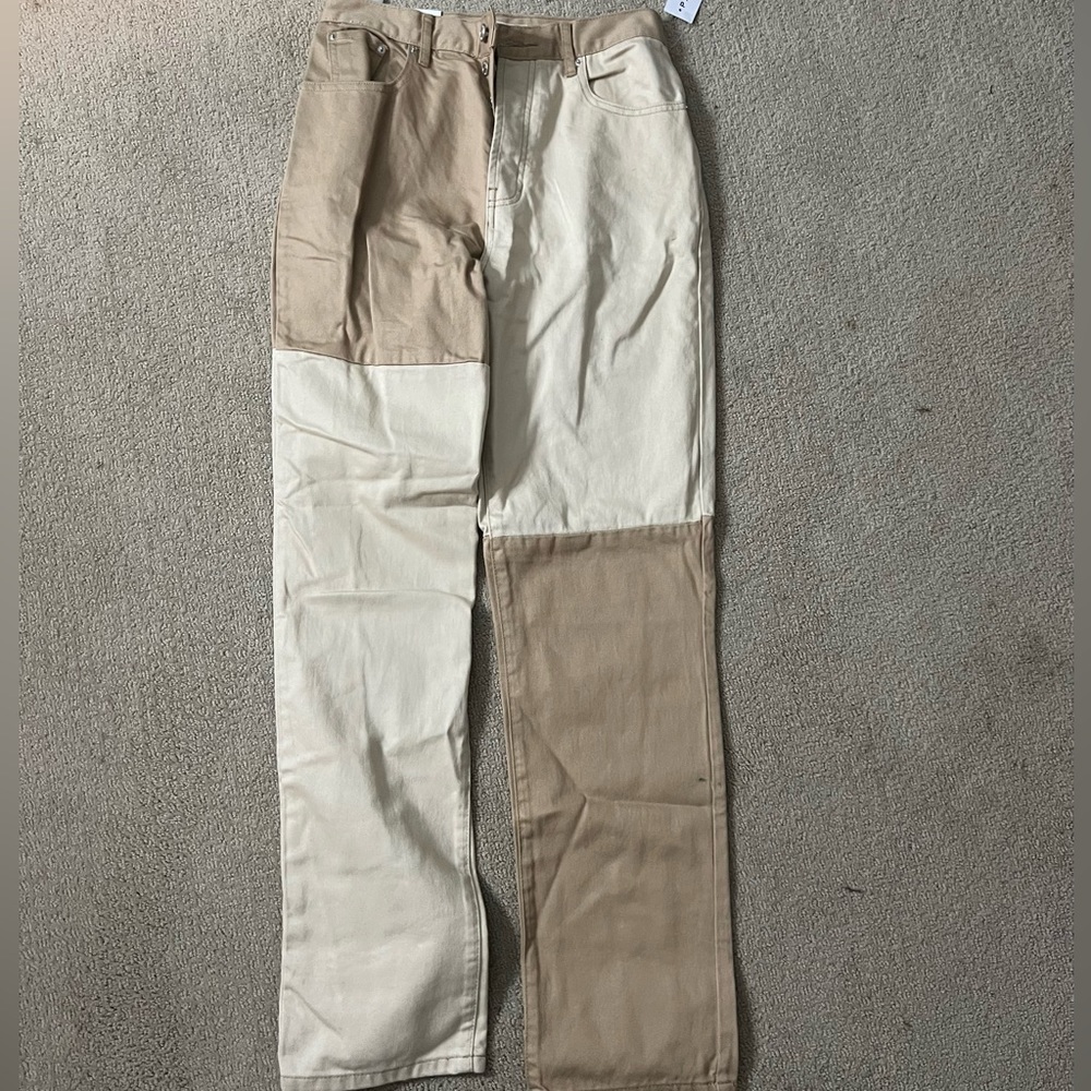 Pacsun size 25 tan dad jeans